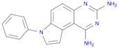 7H-Pyrrolo[3,2-f]quinazoline-1,3-diamine, 7-phenyl-