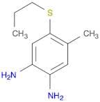 1,2-Benzenediamine, 4-methyl-5-(propylthio)-