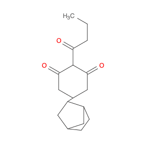 1,3-Cyclohexanedione, 5-bicyclo[2.2.1]hept-2-yl-2-(1-oxobutyl)-