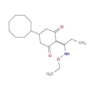1,3-Cyclohexanedione, 5-cyclooctyl-2-[1-(ethoxyamino)propylidene]-