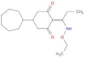 1,3-Cyclohexanedione, 5-cycloheptyl-2-[1-(ethoxyamino)propylidene]-