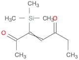 3-Heptene-2,5-dione, 3-(trimethylsilyl)-