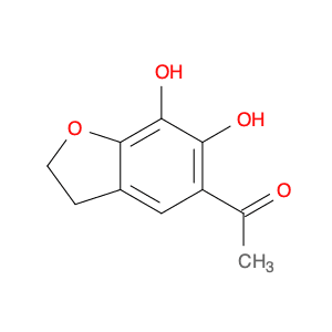 Ethanone, 1-(2,3-dihydro-6,7-dihydroxy-5-benzofuranyl)-