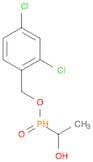 Phosphinic acid, (1-hydroxyethyl)-, (2,4-dichlorophenyl)methyl ester