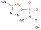 1,3,4-Thiadiazole-2-sulfonamide, 5-amino-N-methoxy-N-methyl-
