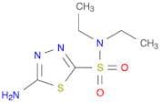 5-Amino-N,N-diethyl-1,3,4-thiadiazole-2-sulfonamide