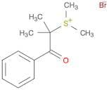 Sulfonium, (1,1-dimethyl-2-oxo-2-phenylethyl)dimethyl-, bromide