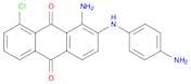 1-Amino-2-((4-aminophenyl)amino)-8-chloroanthracene-9,10-dione