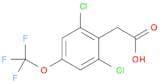 Benzeneacetic acid,2,6-dichloro-4-(trifluoromethoxy)-