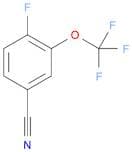 4-Fluoro-3-(trifluoromethoxy)benzonitrile