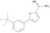 2-Furancarboximidamide, 5-[3-(trifluoromethyl)phenyl]-
