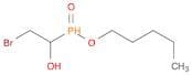 Phosphinic acid, (2-bromo-1-hydroxyethyl)-, pentyl ester