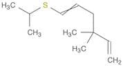 1,5-Hexadiene, 4,4-dimethyl-1-[(1-methylethyl)thio]-