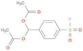 (acetyloxy)[4-(fluorosulfonyl)phenyl]methyl acetate