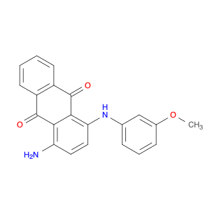 1-Amino-4-((3-methoxyphenyl)amino)anthracene-9,10-dione