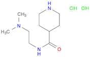 N-[2-(Dimethylamino)ethyl]-4-piperidinecarboxamide dihydrochloride