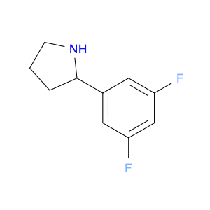 Pyrrolidine, 2-(3,5-difluorophenyl)-