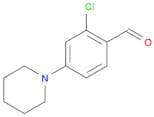 2-Chloro-4-(piperidino)benzaldehyde