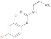 Carbamic acid, 1-propenyl-, 4-bromo-2-chlorophenyl ester
