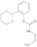 Carbamic acid, 1-propenyl-, 2-(1,3-dithian-2-yl)phenyl ester