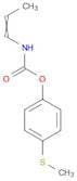 Carbamic acid, 1-propenyl-, 4-(methylthio)phenyl ester
