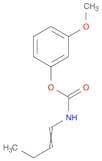 Carbamic acid, 1-butenyl-, 3-methoxyphenyl ester