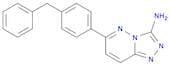 1,2,4-Triazolo[4,3-b]pyridazin-3-amine, 6-[4-(phenylmethyl)phenyl]-