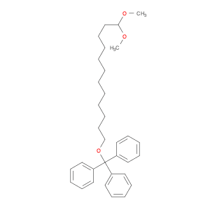 Benzene, 1,1',1''-[[(12,12-dimethoxydodecyl)oxy]methylidyne]tris-
