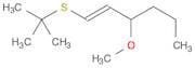 1-Hexene, 1-[(1,1-dimethylethyl)thio]-3-methoxy-, (E)-
