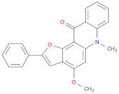 4-Methoxy-6-methyl-2-phenylfuro[2,3-a]acridin-11(6H)-one
