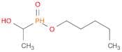 Phosphinic acid, (1-hydroxyethyl)-, pentyl ester