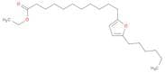 2-Furanundecanoic acid, 5-hexyl-, ethyl ester
