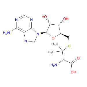 Adenosine, 5'-S-(2-amino-2-carboxy-1,1-dimethylethyl)-5'-thio-