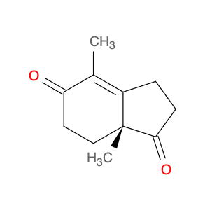 1H-Indene-1,5(6H)-dione, 2,3,7,7a-tetrahydro-4,7a-dimethyl-, (R)-