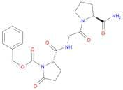L-Prolinamide, 5-oxo-1-[(phenylmethoxy)carbonyl]-L-prolylglycyl-