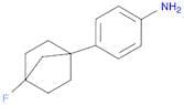 Benzenamine, 4-(4-fluorobicyclo[2.2.1]hept-1-yl)-