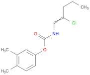 Carbamic acid, (2-chloro-1-pentenyl)-, 3,4-dimethylphenyl ester