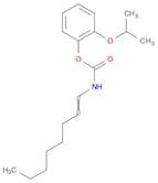 Carbamic acid, 1-octenyl-, 2-(1-methylethoxy)phenyl ester