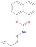 Carbamic acid, 1-butenyl-, 1-naphthalenyl ester