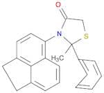 4-Thiazolidinone, 3-(1,2-dihydro-5-acenaphthylenyl)-2-methyl-2-phenyl-