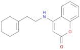 2H-1-Benzopyran-2-one, 4-[[2-(1-cyclohexen-1-yl)ethyl]amino]-