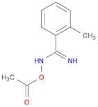 Benzenecarboximidamide, N-(acetyloxy)-2-methyl-