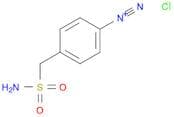 Benzenediazonium, 4-[(aminosulfonyl)methyl]-, chloride