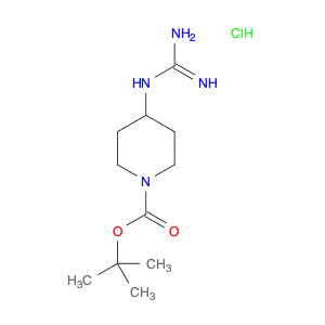 tert-Butyl 4-guanidinopiperidine-1-carboxylate hydrochloride