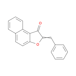 Naphtho[2,1-b]furan-1(2H)-one, 2-(phenylmethylene)-