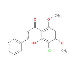 2-Propen-1-one, 1-(3-chloro-2-hydroxy-4,6-dimethoxyphenyl)-3-phenyl-