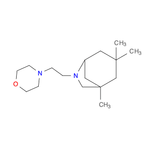 6-Azabicyclo[3.2.1]octane, 1,3,3-trimethyl-6-[2-(4-morpholinyl)ethyl]-