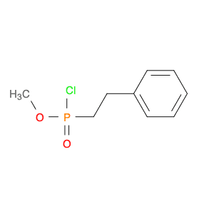 Phosphonochloridic acid, (2-phenylethyl)-, methyl ester