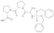 L-Prolinamide, N-[bis(phenylmethoxy)phosphinyl]-L-alanyl-L-prolyl-