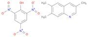 Quinoline, 3,6,7-trimethyl-, compd. with 2,4,6-trinitrophenol (1:1)